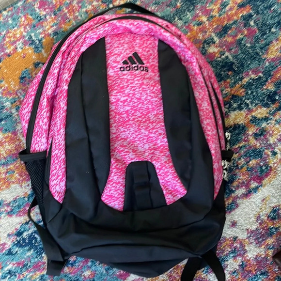 Adidas - Journal Backpack shocking pink/black pixel - Picture 1 of 7